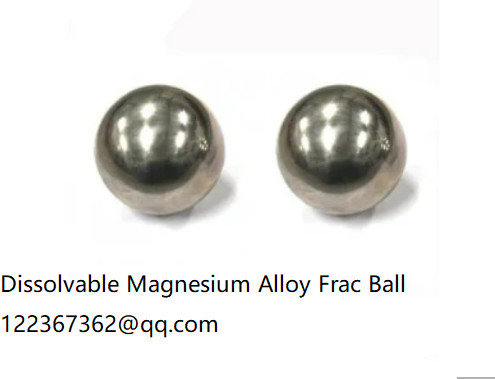 Hydraulic Fracturing Lösliche Magnesiumlegierung Frac Ball für Brückenstecker